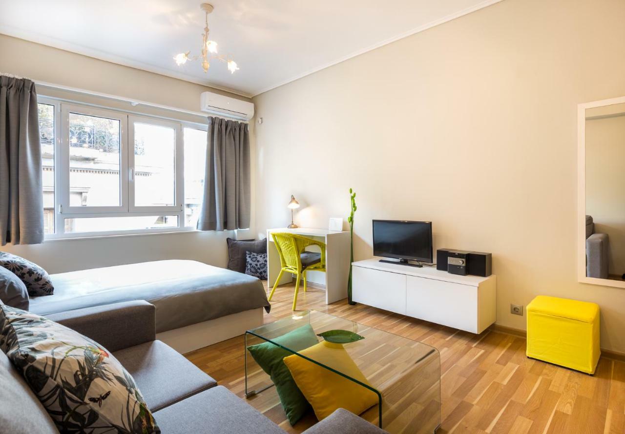 Exceptionally Located Studio Apartment Athen Eksteriør bilde